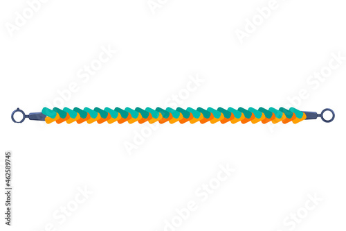 Bracelet vector cartoon illustration isolated on a white background.