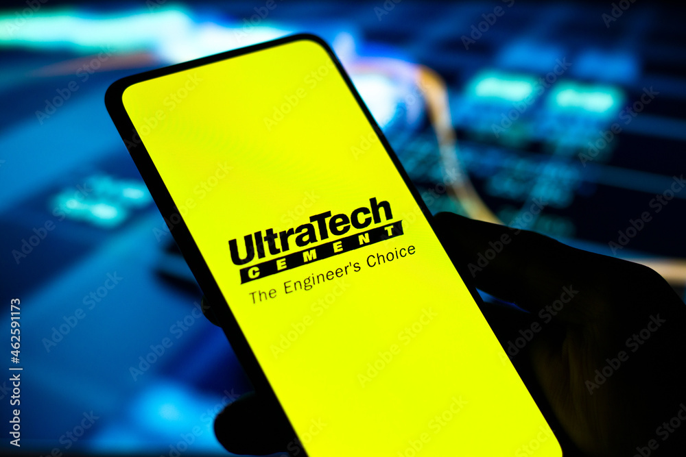 West Bangal, India - October 09, 2021 : UltraTech Cement Logo on Phone  Screen Stock Image. Editorial Photo - Image of editorial, share: 243020476