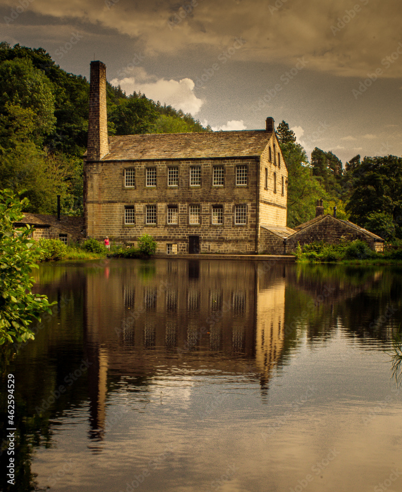 Obraz premium Gibson Mill Hebden Bridge