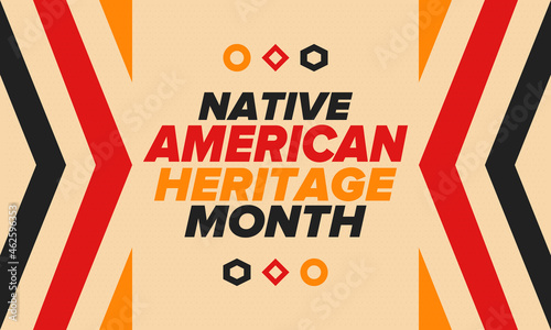 Fotografie, Obraz Native American Heritage Month in November