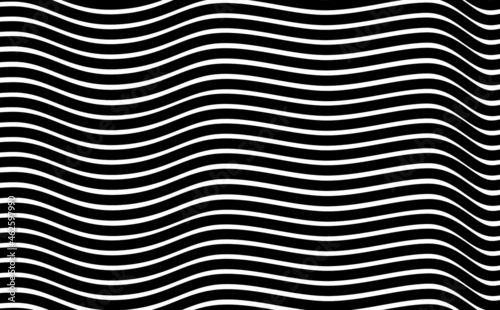 Seamless pattern.Abstract illustration.Abstract background.Abstract lines.Backgrounds.Illustration of curved black and white lines.Abstraction.Pattern background.Black and white background.