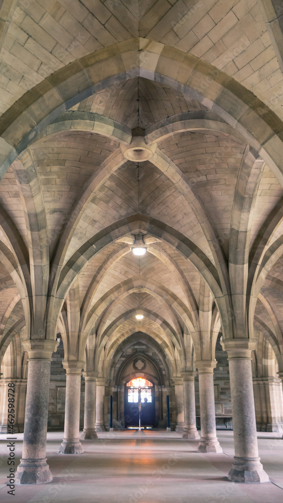 Scotland vintage historic arches building