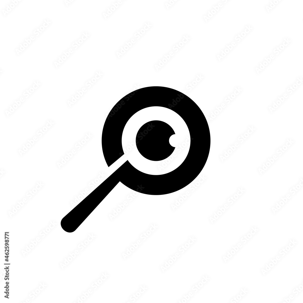 Illustration vector graphic template of eyes icon logo Illustration vector graphic template of eyes icon logo