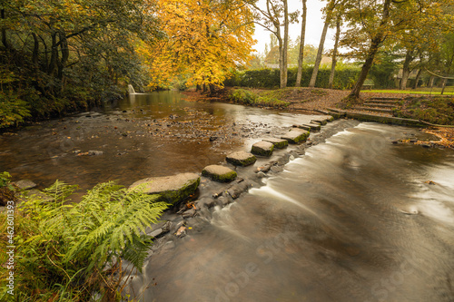 The River Tame at Uppermill photo