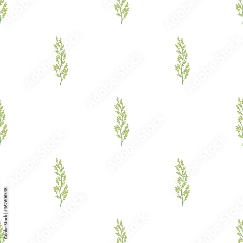 Millet pattern seamless background texture repeat wallpaper geometric vector