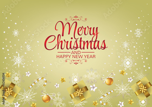 merry christmas art vector background