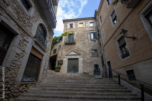 The Jewish Quarter in the city of Girona, Spain
