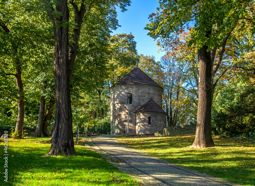 Rotunda of St. Nicholas and St. Wenceslas on the Castle Hill in Cieszyn