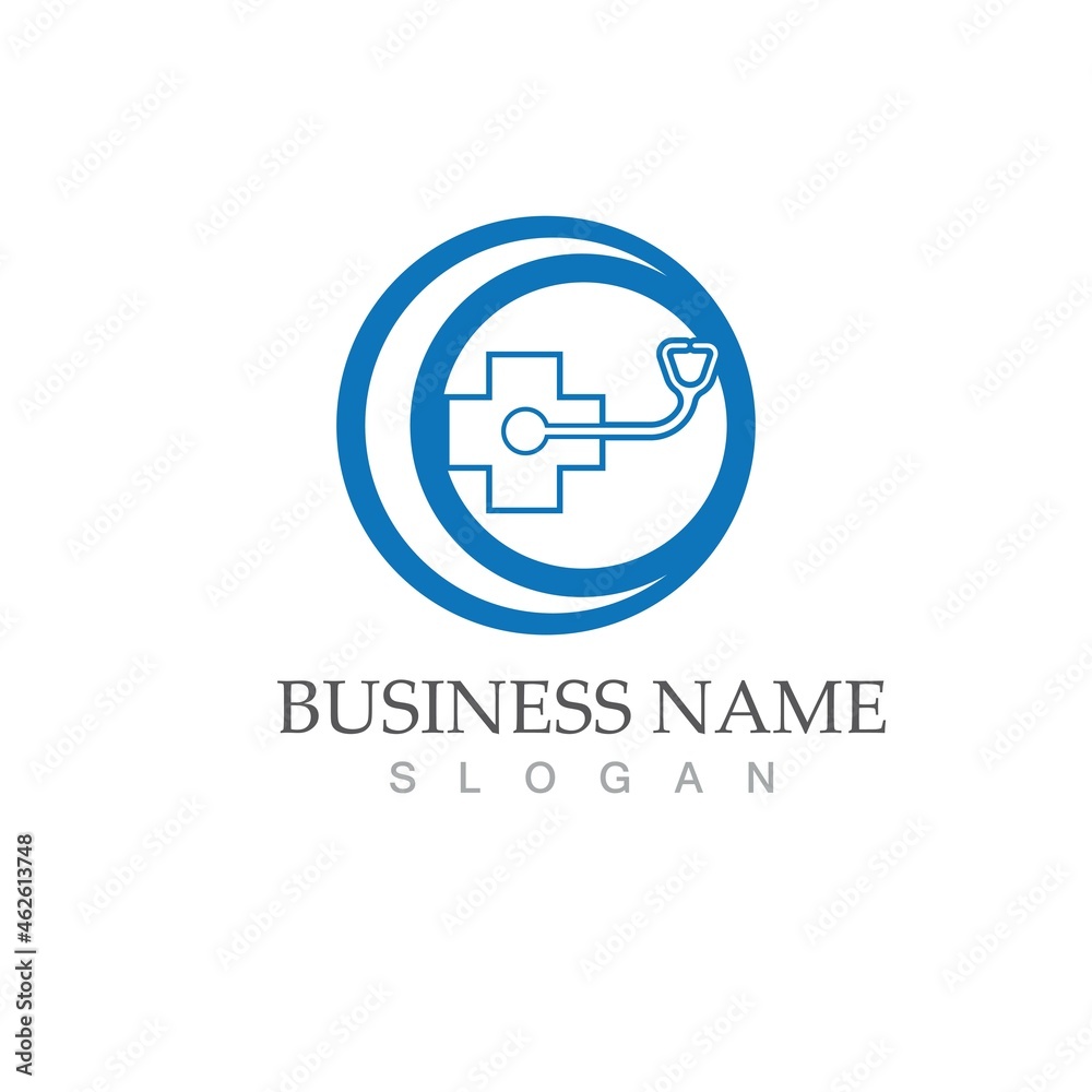 health medical logo design health medical logo design