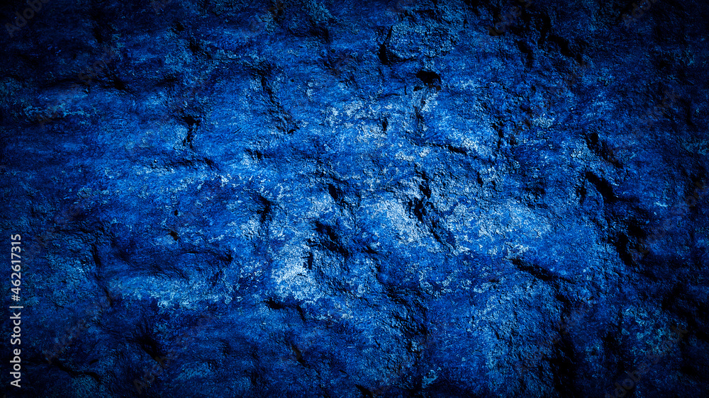 grunge background of blue wall. abstract background. blue background