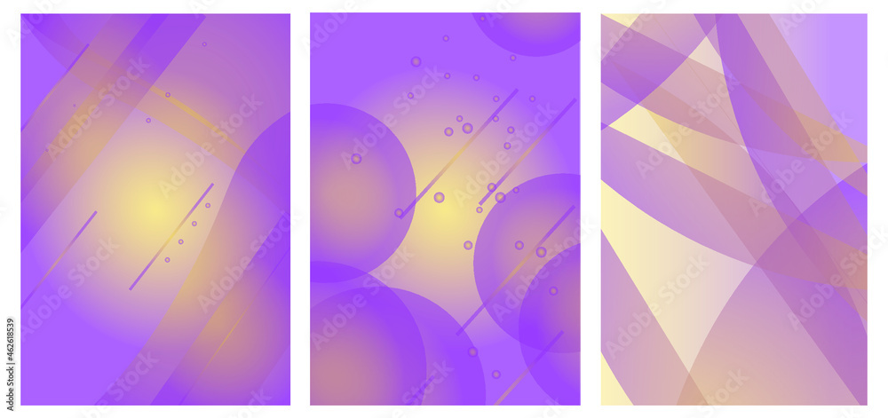 Set of Abstract Backgrounds Set of Abstract Backgrounds