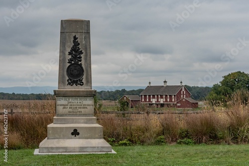 Monument to the 82nd New York Infantry, Gettysburg National Military Park, Pennsylvania, USA photo