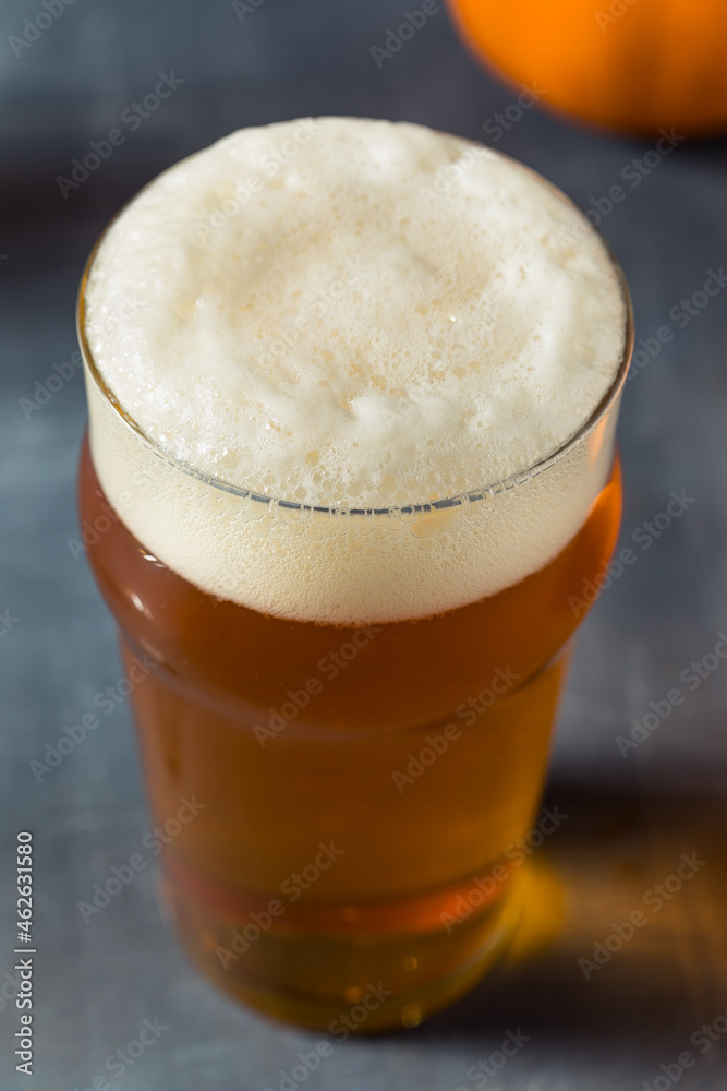 Boozy Refreshing Autumn Pumpkin Beer Ale Boozy Refreshing Autumn Pumpkin Beer Ale