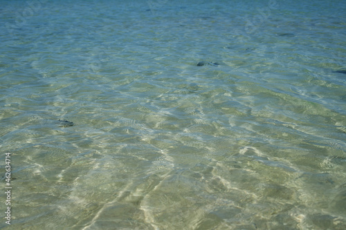Ripples at the sea in Okinawa.