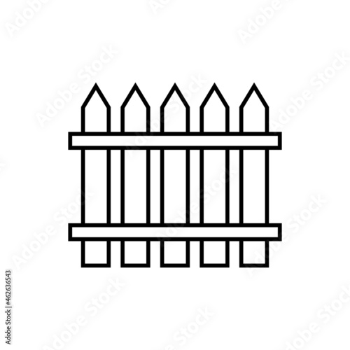 Fence line icon