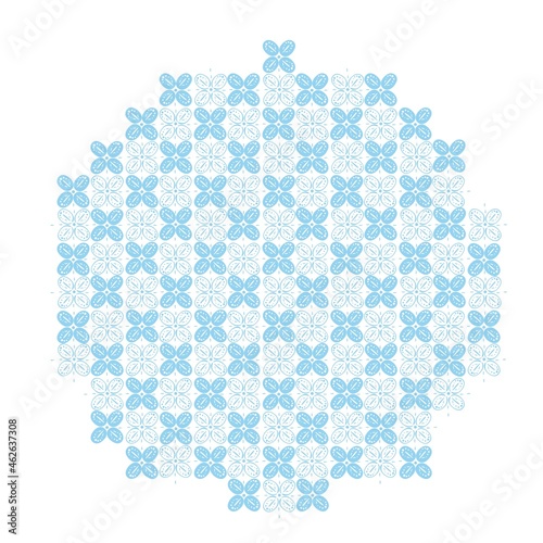 vintage seamless pattern ornamnet vector design  photo