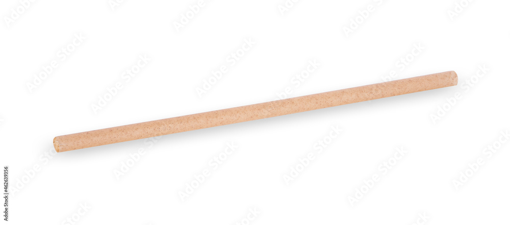 Drinking straws sugarcanefiber straws on white Drinking straws sugarcanefiber straws on white