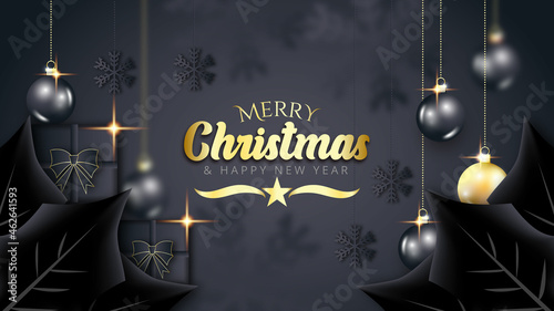 Christmas  luxury background design  