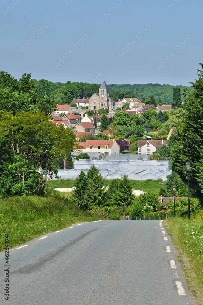 Lainville en Vexin , France - june 6 2017 : the picturesque village