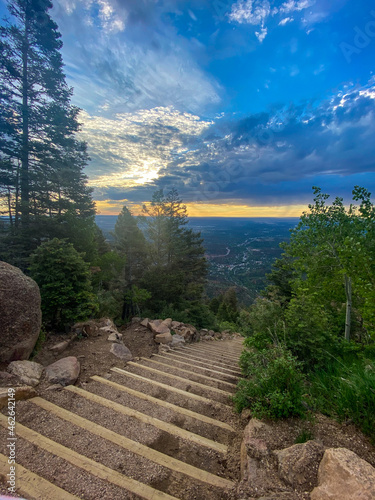 Manitou Incline located in Colorado photo