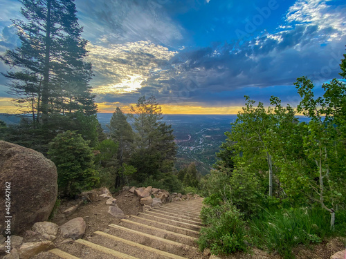 Manitou Incline located in Colorado