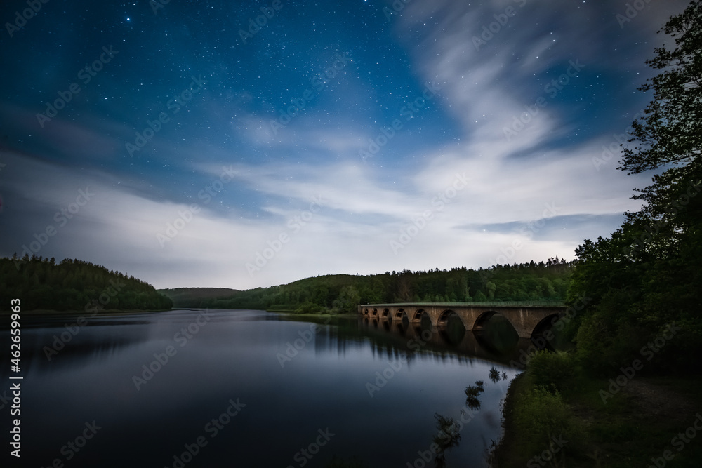 klamer bridge at night klamer bridge at night