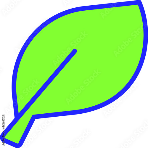  Leaf Isolated Vector icon which can easily modify or edit


