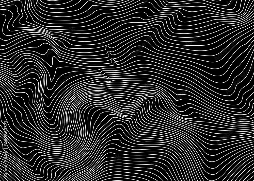 Zebra black and white stripes pattern abstract background