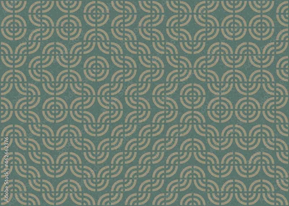 Fototapeta premium Abstract Geometric Pattern generative computational art illustration