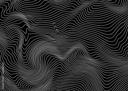 Zebra black and white stripes pattern abstract background