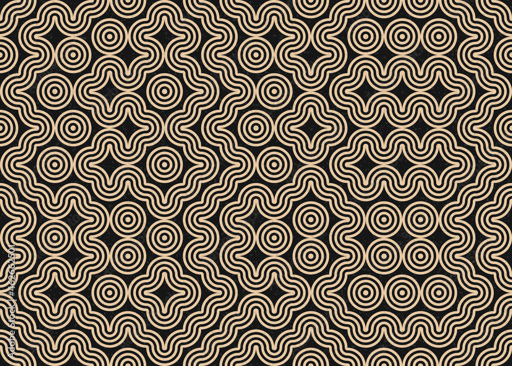 Abstract Geometric Pattern generative computational art illustration Abstract Geometric Pattern generative computational art illustration
