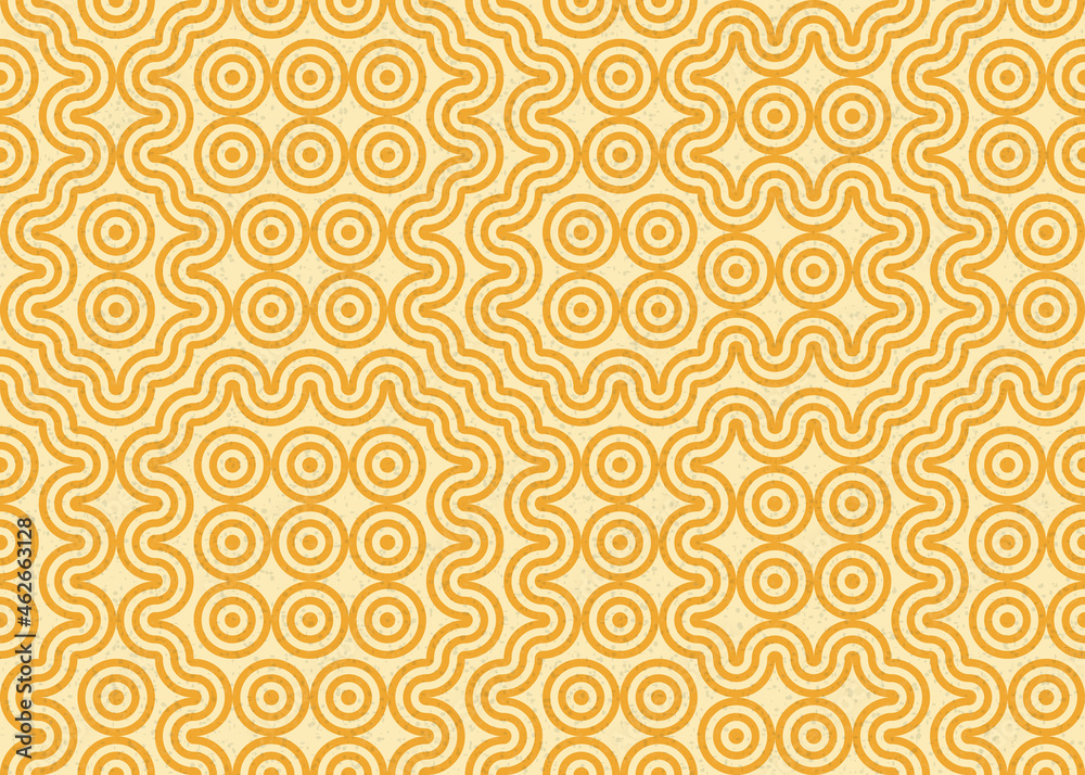 Abstract Geometric Pattern generative computational art illustration