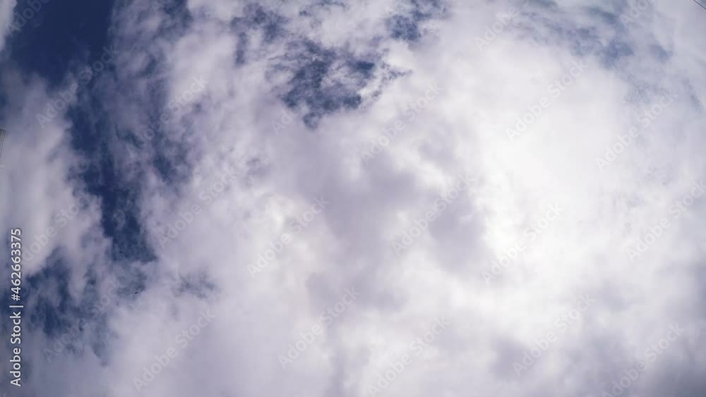 4K resolution time-lapse video of clouds moving, summer day in India 4K resolution time-lapse video of clouds moving, summer day in India