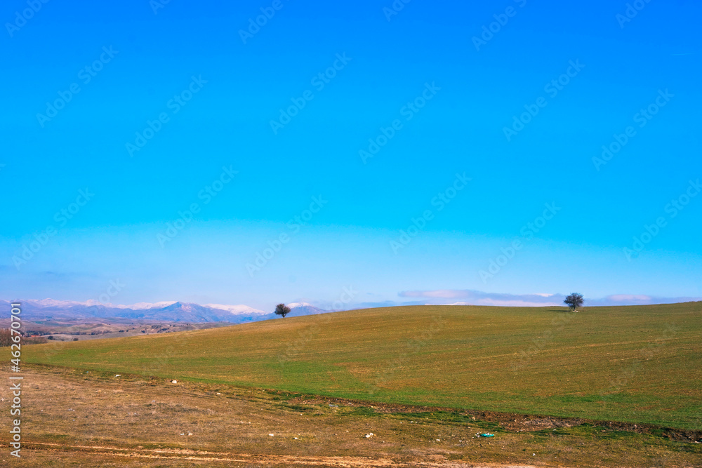 Fototapeta premium landscape with sky