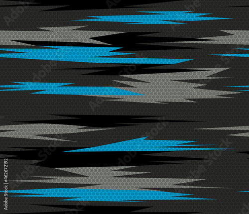 Abstract seamless geometric pattern with lines. Geometric background for, sports textiles. Racing texture