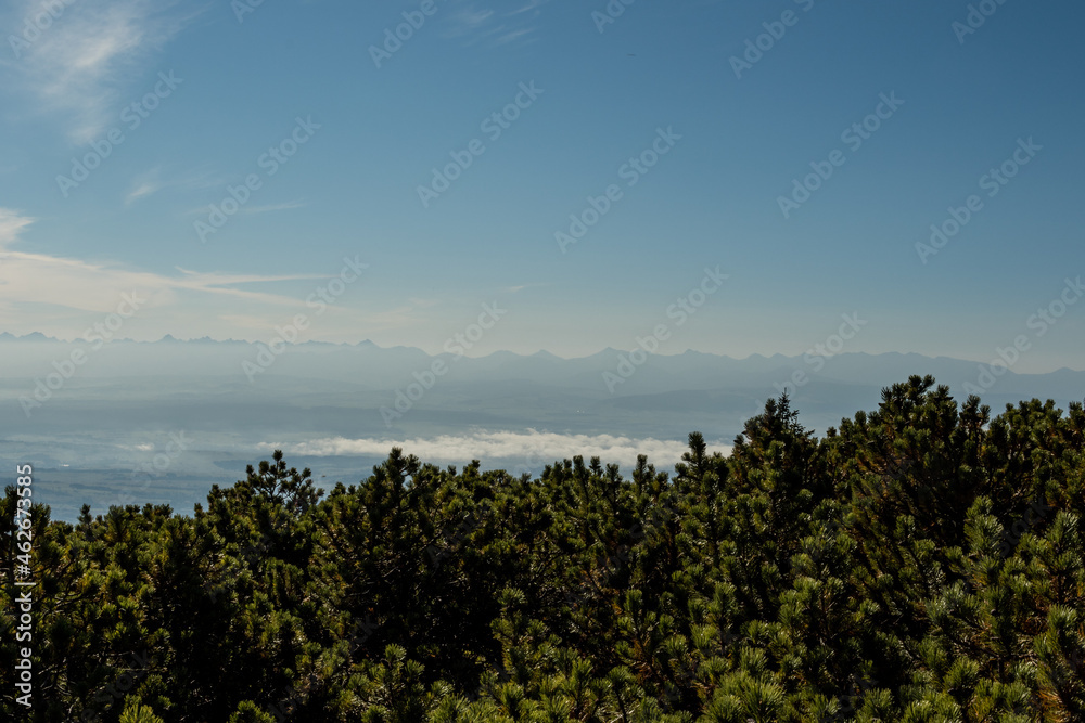 Barania Góra Beskidy panorama tatr