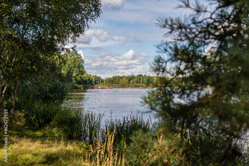 Tychy jezioro Paprocany Polska © Adam