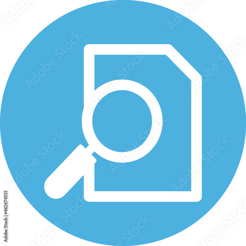 File search Isolated Vector icon which can easily modify or edit