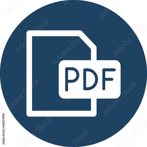 pdf file Isolated Vector icon which can easily modify or edit

