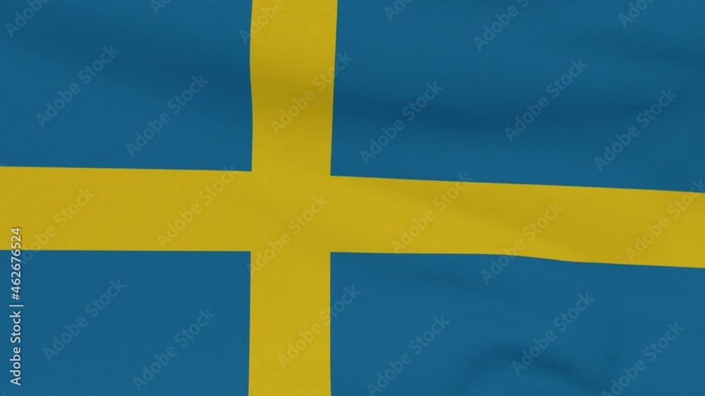 flag Sweden patriotism national freedom, seamless loop flag Sweden patriotism national freedom, seamless loop