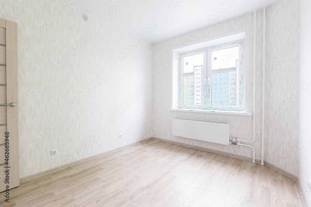 Fototapeta premium unfurnished house or apartment in bright colors