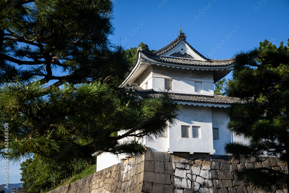 Japan, Hyogo Prefecture, Himeji, Tower of Himeji Castle Japan, Hyogo Prefecture, Himeji, Tower of Himeji Castle