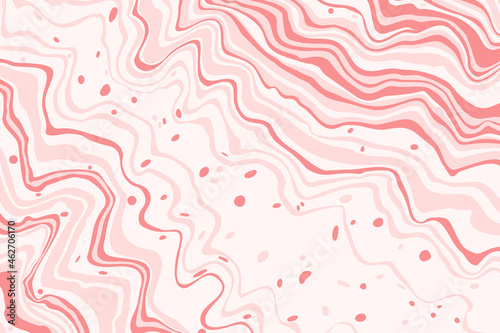 Abstract liquid background. Marble texture, natural stone, free spill of paint. Vector illustration.