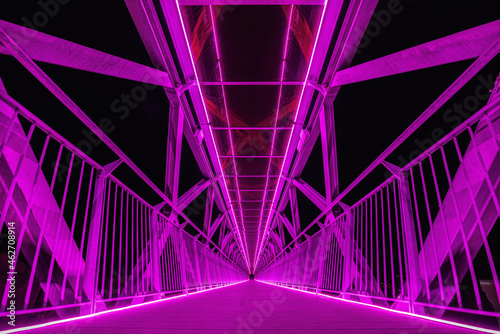 bridge in the night