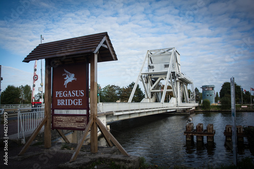 Pegasus Bridge in Normandy France