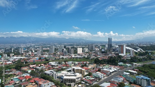 Wallpaper Mural Aerial view of La Sabana park and San Jose, Costa Rica from the West	 Torontodigital.ca