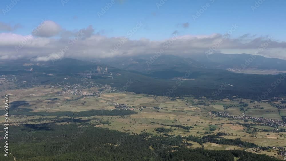 survol des espaces naturels en montagne en France