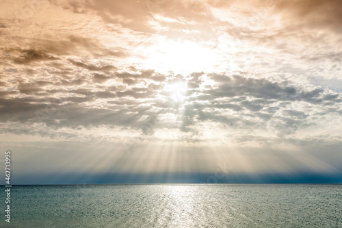 Italy, Sardinia, seascape seen from Piscinas beach photo