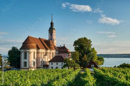 Germany, Baden Wuerttemberg, View of Birnau Basilica photo