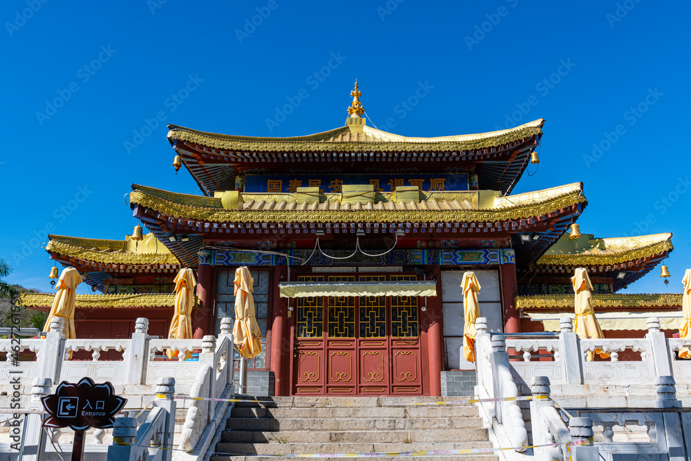 China, Hainan, Sanya,ÔøΩEntrance gate ofÔøΩNanshan Temple China, Hainan, Sanya,ÔøΩEntrance gate ofÔøΩNanshan Temple